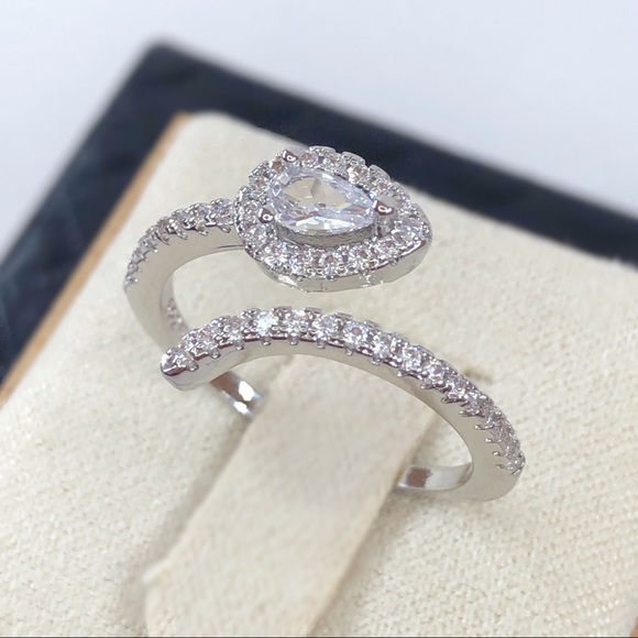 S925 Sterling Sliver Adjustable Ring - Picture 3 of 8